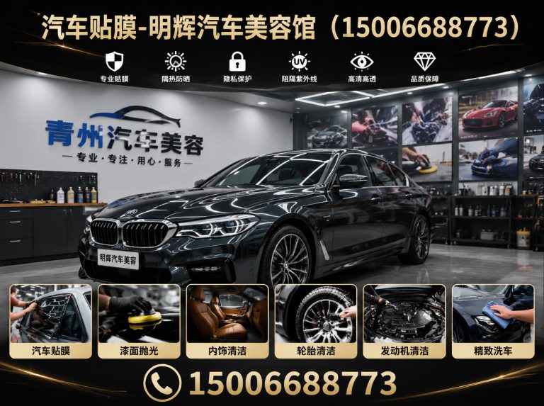 山东青州汽车美容展示图
